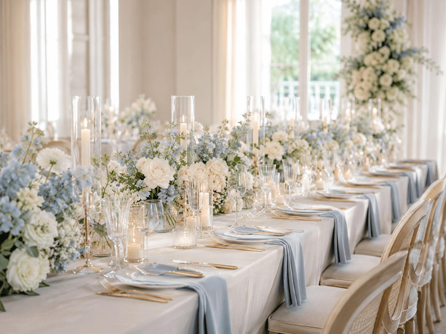 Wedding supplier at work